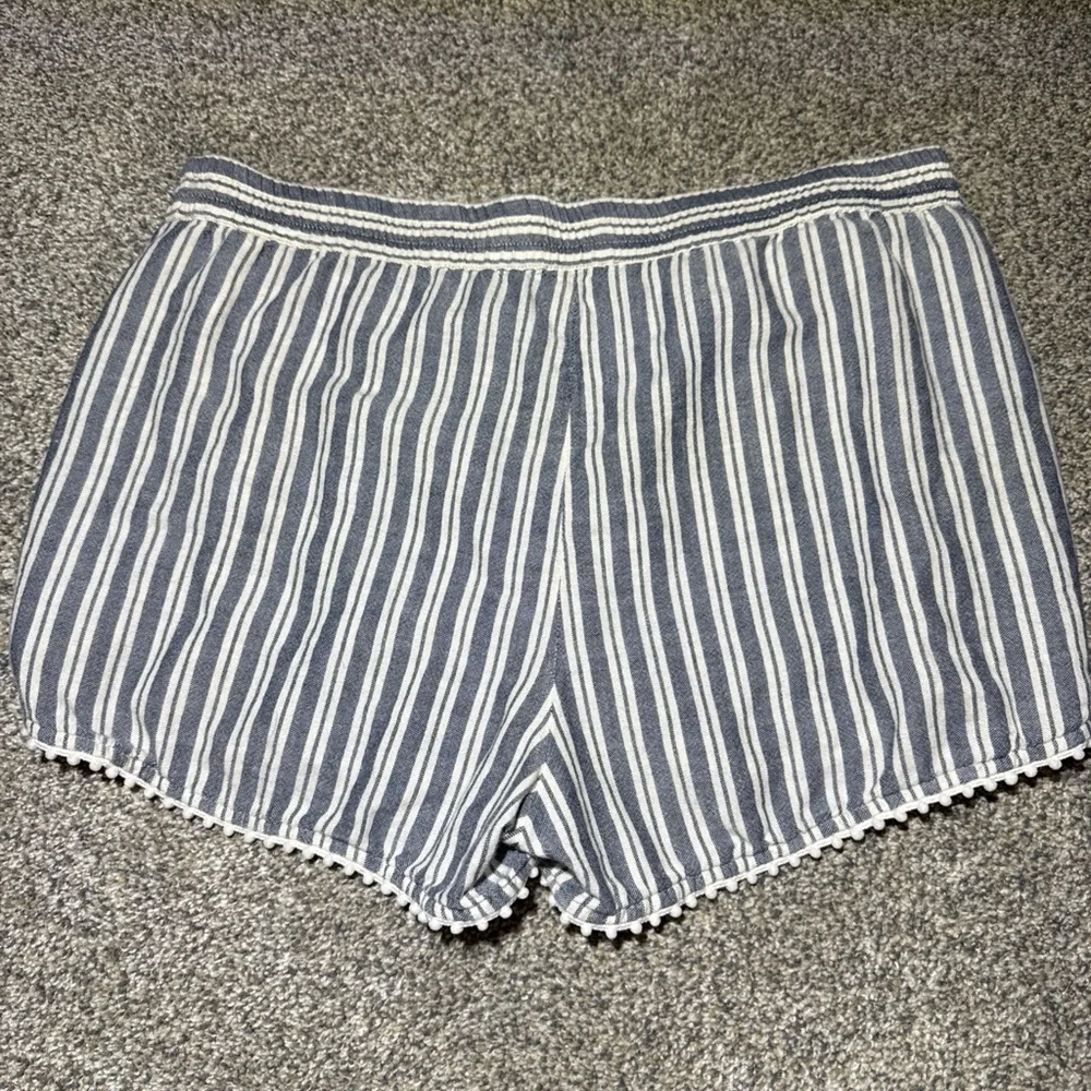 Madewell Oahu Cover-Up Stripe Shorts - Sz Medium - Picture 5 of 6